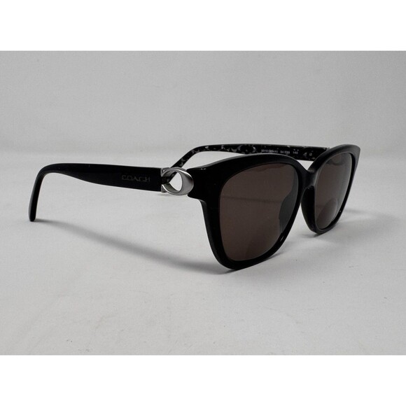 Coach Eyeglasses Frames HC6120 5510 Polished Black Cat Eye Full Rim 54-16-140 main image 9